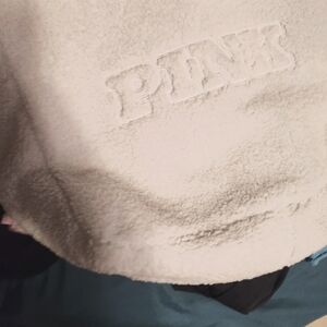 Pink powder blue Teddy tote
